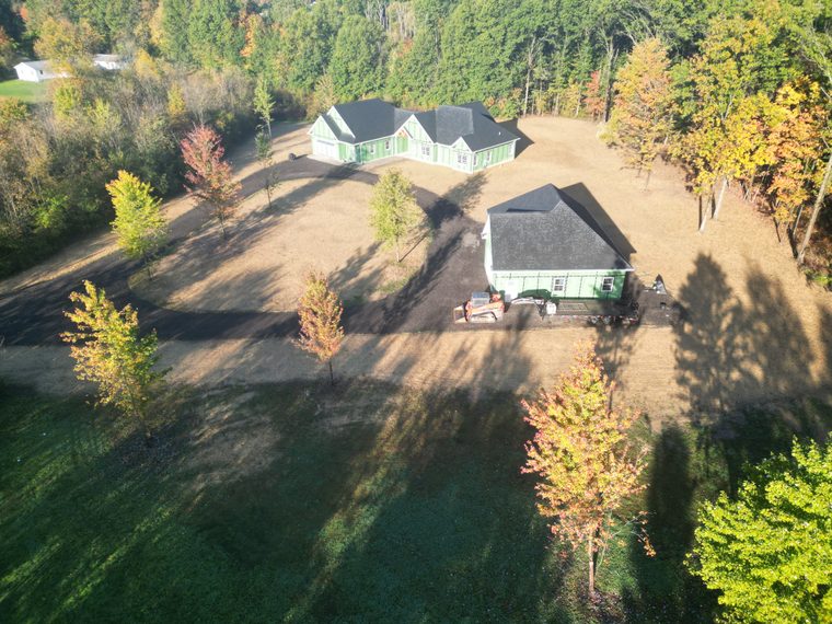 Single-Family Home with Garage