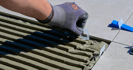 Premium material installation